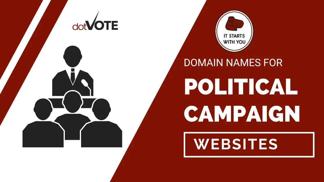political campaign websites
