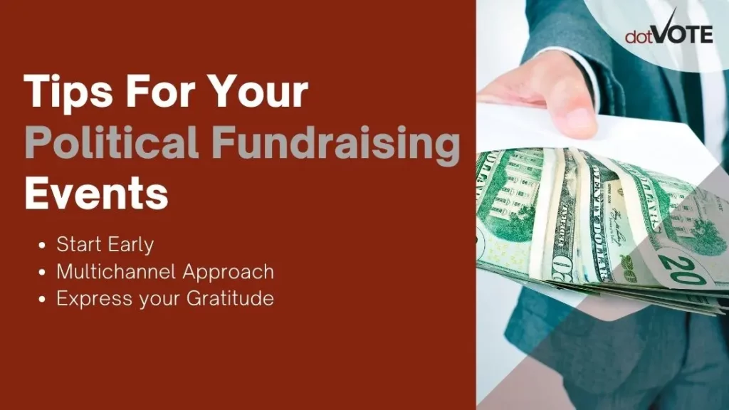 tips for political fundraising