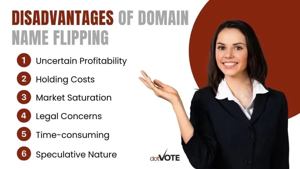 Disadvantages of Domain Name Flipping